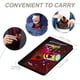 thumbnail image 4 of DJ Marshmello Porta Pasaporte y Cartera de Viaje Premium de Cuero PU, Funda de Pasaporte Bloqueo RFID con Ranuras para Tarjetas de Crédito, Estuche para Libro de Pasaporte para Familia 10cm × 15cm, 4 of 6