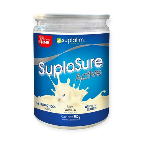 Suplalim - Proteina Suplasure Active 850Gr Vainilla