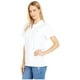 thumbnail image 2 of Polo Tommy Hilfiger liso de manga corta blanco para mujer, 2 of 3