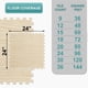 thumbnail image 2 of Alfombra Sorbus Wood Grain 144 m2 Pies con azulejos entrelazados, 2 of 9