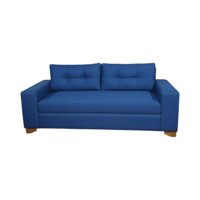 Diseños Valestrini - Sofa Paris Dos Cuerpos Lino Azul