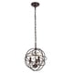 thumbnail image 2 of Lámpara Colgante Elegant Lighting Wallace de 3 Luces Cobre Oscuro, 2 of 6