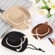 thumbnail image 4 of Sombrero de Vaquero para Perro Uxcell, Mini Sombrero de Vaquero para Mascota con Correa de Barbilla Ajustable, Gorra de Cosplay con Decoración de Cuerda de Algodón, (Marrón, M), Para Perros y Gatos, 4 of 7