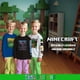 thumbnail image 5 of Camiseta Minecraft Pack de 3 Talla 7 Negro/Blanco/Azul Royal, 5 of 7