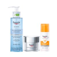 Eucerin Dermatoclean + Hyaluron-Filler Noche +Solar