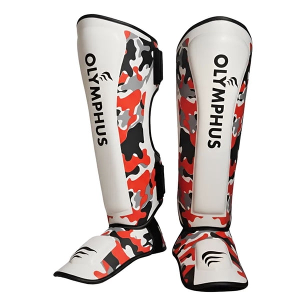 Canilleras con Empeinera Muay Thai Kickboxing MMA