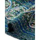 thumbnail image 5 of Agnes Orinda Blusas de Talla Grande para Mujer Estilo Bohemio Escolar Universitario con Estampado Floral Escote en V Manga 3/4 Top Elegante Casual para Trabajo Túnica 2X Azul, 5 of 6