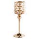 thumbnail image 1 of Candelabro De Cristal Candelabro Centro De Mesa Candelabro Decoración Para El Hogar M Oro, 1 of 5