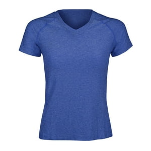 Andesland - Polera Dry Fit Manga Corta Deportiva Cuello V Mujer