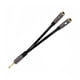 thumbnail image 1 of Cable Adaptador Divisor, Audífono 1 Macho A 2 Hembras, 1 of 4