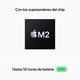 thumbnail image 4 of MacBook Macbook Air M2 15.6" Liquid Retina Chip M2 de Apple 8GB 256GB SSD Gris, 4 of 8