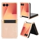 thumbnail image 1 of Funda Cartera Lunares Samsung galaxy Z Flip7 con Tarjetero, Correa y Soporte Oro, 1 of 5
