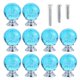 thumbnail image 4 of Pomitos de cristal azul redondos de 30 mm para armarios IEIK, 4 of 9