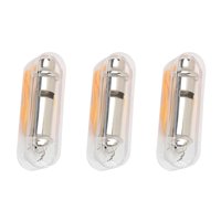 Magideal - Silbato Fuerte De 3 Piezas, Silbato De Entrenamiento Con Cordón, Silbato Deportivo, Llavero, Silbato Para Senderismo, Viajes Al Aire Libre Para Niños