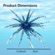 thumbnail image 2 of Señuelos pesca erizo mar 4 uds dados peludos flotante TPR estrella reflectante agua salada, 2 of 7