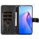 thumbnail image 4 of Funda con Cremallera para OPPO Reno 8 5G, Carcasa Cartera de Cuero PU con Soporte y Tarjetero, 4 of 6