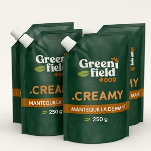 Green Field Food - Mantequilla De Maní Creamy Pack X4 - 1 Kg