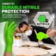 thumbnail image 4 of Guantes SAS Safety 66550 Derma-Vue de nitrilo para examen, sin polvo, 4 of 6