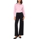 thumbnail image 2 of INSPIRE CHIC Camisa de Trabajo para Mujer con Botones, Cuello con Solapa, Manga Larga, Talla S, Rosa, 2 of 6