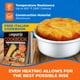 thumbnail image 3 of Set de moldes para cheesecake Emporio Kitchen de 4, 6 y 8" de aluminio anodizado, 3 of 8
