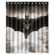 thumbnail image 1 of Cortina de ducha de superhéroe de Los Vengadores Batman, juego de cortina de baño con ganchos, tamaño 60 x 72 pulgadas, 1 of 3