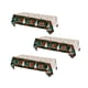 thumbnail image 3 of Mantel Desechable Navideño Impermeable Para Mesa Rectangular, 3 Unidades, Diseño De Copos De Nieve, 3 of 5