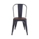 thumbnail image 1 of Silla Tolix sin Brazos Negra, 1 of 3
