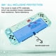 thumbnail image 3 of Funda protectora para Switch OLED, accesorio de piel para controladores JoyCons con 4 tapas de pulgar y 2 protectores de pantalla, 3 of 6