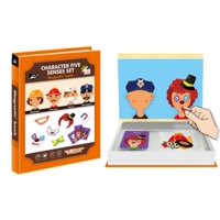 Genérico - Magnetic´Book 70 Piezas Set Cabezas Y Caras