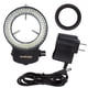 thumbnail image 1 of Ring Light AmScope 144 LED de intensidad ajustable para microscopio estereoscópico, 1 of 4