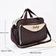 thumbnail image 1 of Stylish Polka Dot Mommy Bag - Large Capacity Diaper Bag, Tote Bag, & Shoulder Bag for Moms On the Go!, 1 of 3