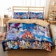 thumbnail image 1 of Disney Cartoon Characters Multicolor Quilt Duvet Cover Set Home Textiles 3-Piece Bedding Set, 1 of 5