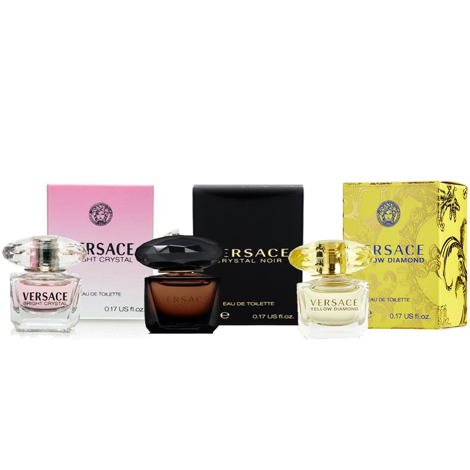 Miniset De Regalo Perfume Versace Variety De 3 Piezas Para Mujer