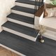 thumbnail image 5 of Papel pintado WESTICK, grano grande de madera, pelar y pegar, negro, 5 of 8