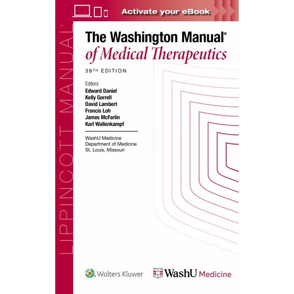 Libro Lippincott Williams & Wilkins Manual de Washington