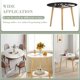 thumbnail image 3 of Fleetwood Mac theme Fitted Round Tablecloths Elastic Edged Table Covers Waterproof Table Cloth For Kitchen Holiday Party Tables Decor 150cm, 3 of 6