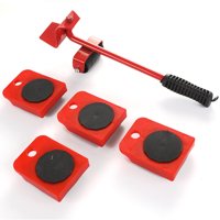 Genérico - Set 2 Elevador Carretilla Muebles Acero Ergonomico Hogar Lau