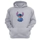 thumbnail image 1 of Polerón Canguro Extraterrestre Azul Gris Claro Talla M Unisex, 1 of 3