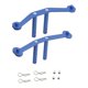 thumbnail image 3 of 2x RC Hobby Car Body Post Bracket Para 1/10 Arrma Senton Typhon DIY Accs Azul, 3 of 5