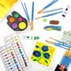 thumbnail image 2 of Set Pintura Acrílica ESRICH 12 Colores 2 Pack 20 Pinceles, 2 of 3