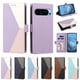 thumbnail image 5 of Funda Cartera Tricolor para Google Pixel 10/10 Pro 5G con Ranuras, Morado, 5 of 6
