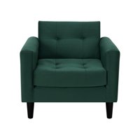 Bodevir - Sofa Retro 1C Felpa 00 Verde Botella