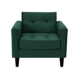 Bodevir - Sofa Retro 1C Felpa 00 Verde Botella