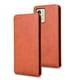 thumbnail image 3 of Funda tipo folio para Motorola Moto G64 5G con soporte magnético y protección para la cámara Marrón, 3 of 6