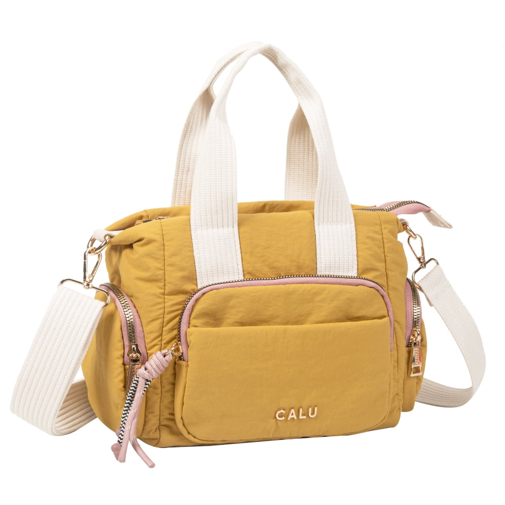 Calu Bags - Cartera Bandolera Lena Colores Mostaza Calu