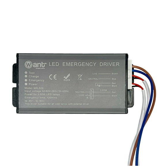 Kit De Emergencia Para Panel Led Slim 3-60w