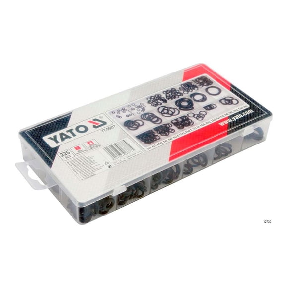 Surtido O-Rings NBR YATO YT-06877 225 Pzs Sellos Goma