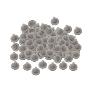 Bothyi - 100 Uds Boquillas De Rociador Piezas De Pulverización Reemplazo Redondo Caños De Aspersor Resistentes 4Mm Grande