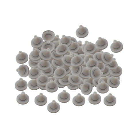 Bothyi - 100 Uds Boquillas De Rociador Piezas De Pulverización Reemplazo Redondo Caños De Aspersor Resistentes 4Mm Grande