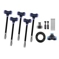 Ioensy - Sistema De Enfriamiento Por Nebulización Para Exteriores, Riego De Plantas De Paisajismo, Tubería Exterior De 5M, Boquilla De 10Cm